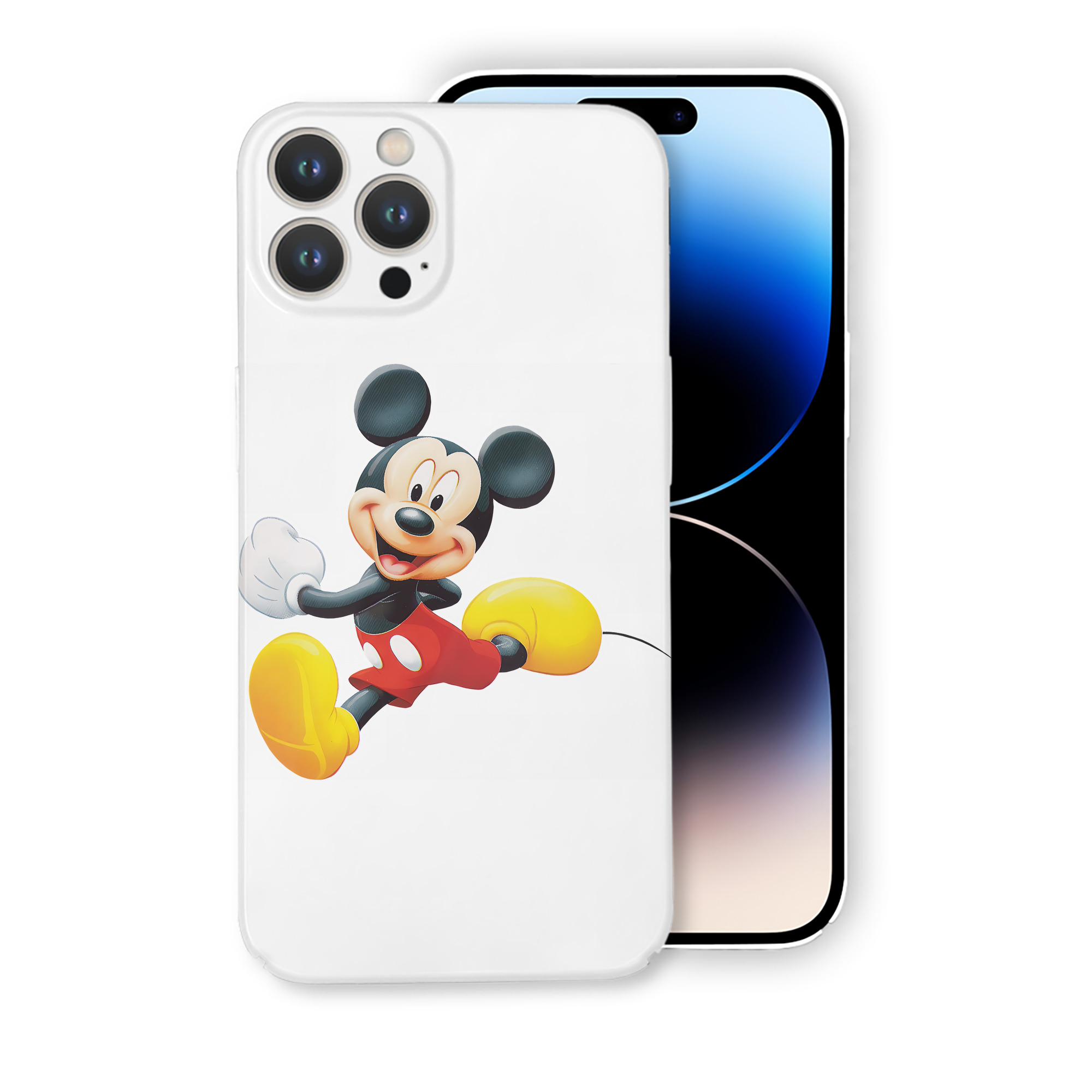 （画像用） ミッキーマウス Mickey Mouse 【iPhone 14シリーズ対応】ハードケース